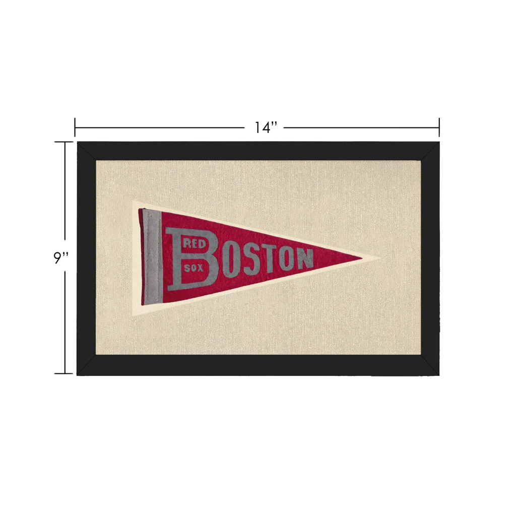 Vintage Boston Red Sox Pennant | Vintage Collectible Sports Pennant | vintageantiquesgifts.com