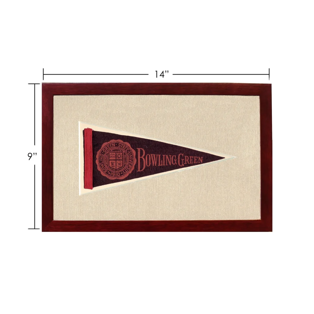Vintage Bowling Green State University Pennant | Vintage Americana Sports Memorabilia | vintageantiquesgifts.com