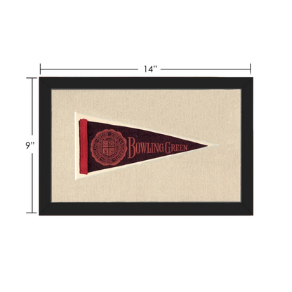 Vintage Bowling Green State University Pennant | Vintage Collectible Sports Pennant | vintageantiquesgifts.com