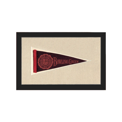 Vintage Bowling Green State University Pennant | Americana Memories | vintageantiquesgifts.com