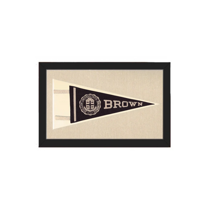 Vintage Brown University Pennant | Americana Memories | vintageantiquesgifts.com
