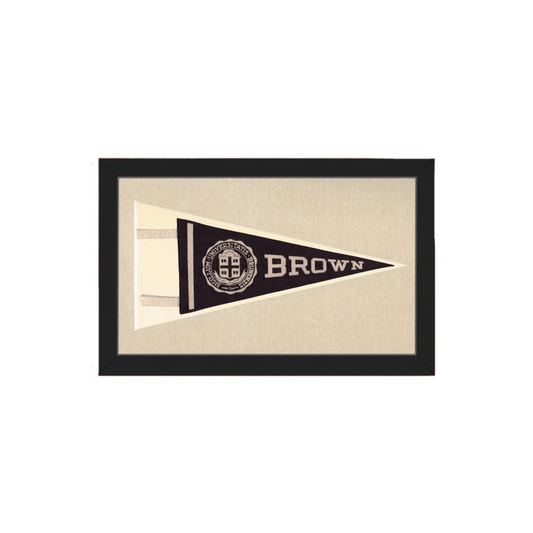 Vintage Brown University Pennant | Americana Memories | vintageantiquesgifts.com