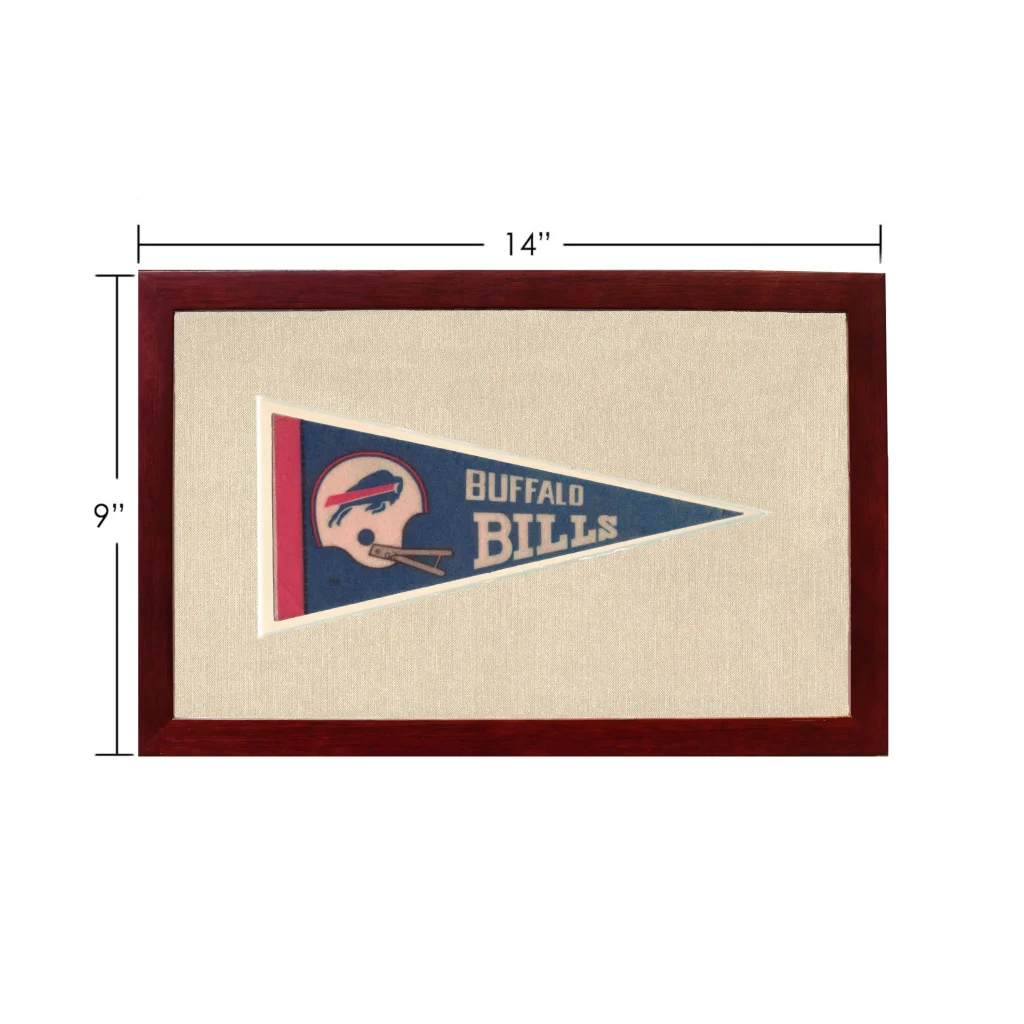Vintage Buffalo Bills Pennant | Vintage Americana Sports Memorabilia | vintageantiquesgifts.com