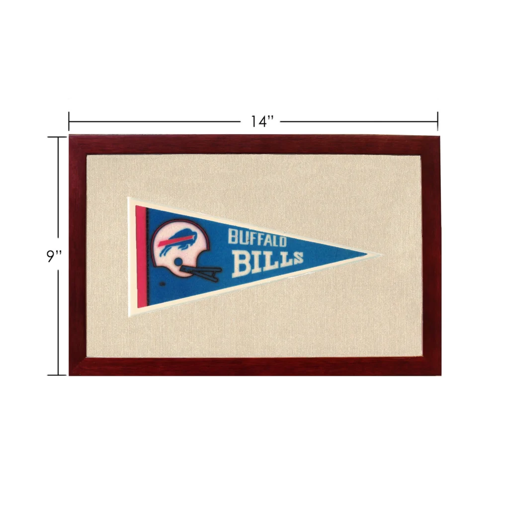 Vintage Buffalo Bills Pennant | Vintage Americana Sports Memorabilia | vintageantiquesgifts.com