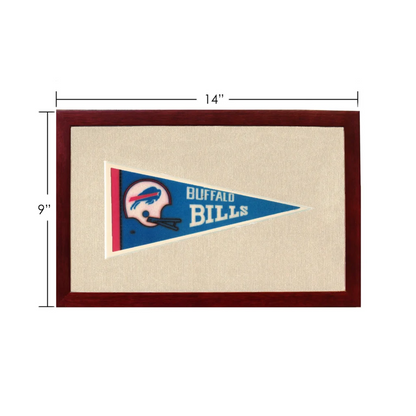 Vintage Buffalo Bills Pennant | Vintage Americana Sports Memorabilia | vintageantiquesgifts.com