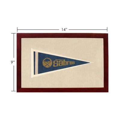 Vintage Buffalo Sabres Pennant | Vintage Americana Sports Memorabilia | vintageantiquesgifts.com