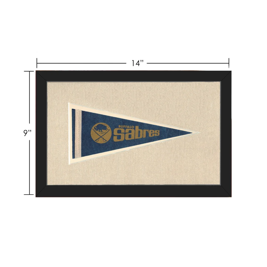 Vintage Buffalo Sabres Pennant | Vintage Collectible Sports Pennant | vintageantiquesgifts.com