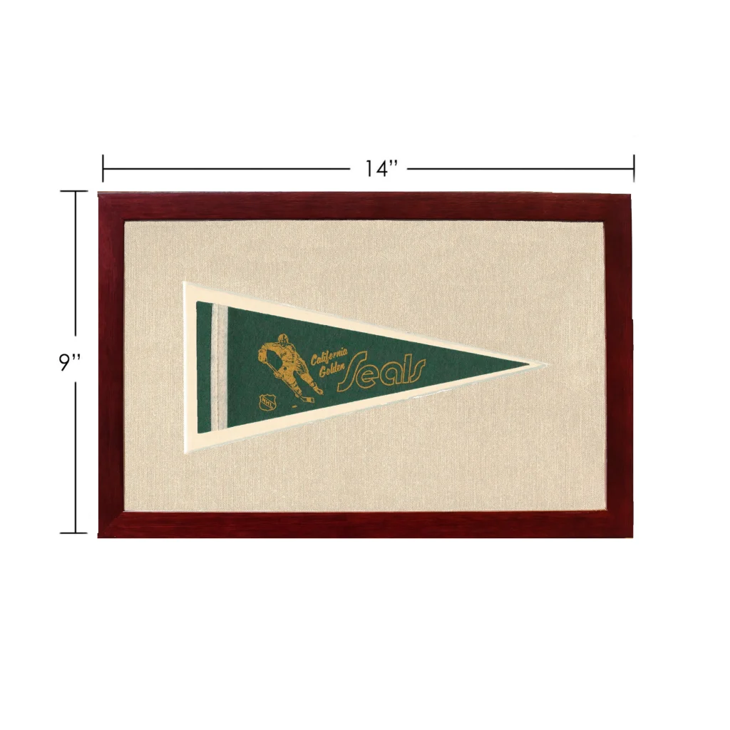 Vintage California Golden Seals Pennant | Vintage Americana Sports Memorabilia | vintageantiquesgifts.com