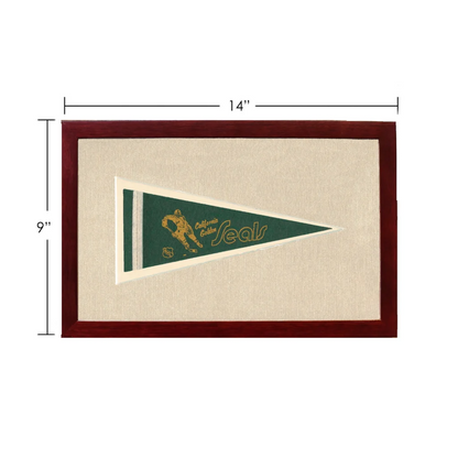 Vintage California Golden Seals Pennant | Vintage Americana Sports Memorabilia | vintageantiquesgifts.com