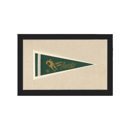 Vintage California Golden Seals Pennant | Americana Memories | vintageantiquesgifts.com