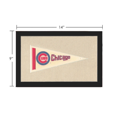 Vintage Chicago Cubs Pennant | Vintage Collectible Sports Pennant | vintageantiquesgifts.com