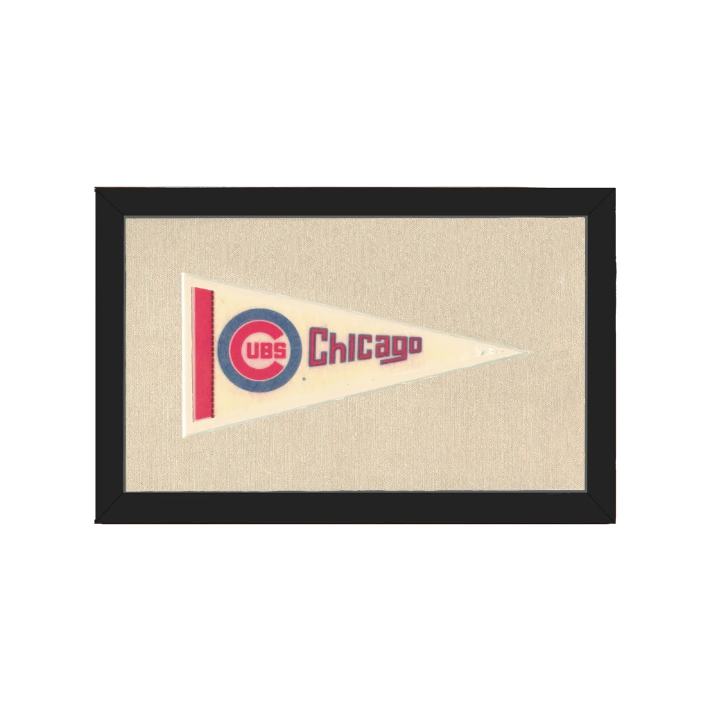 Vintage Chicago Cubs Pennant | Americana Memories | vintageantiquesgifts.com