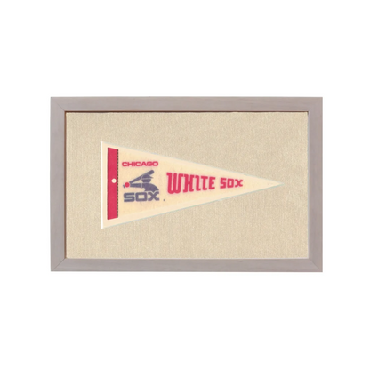 Vintage Chicago White Sox Pennant | Rare Vintage Wool Felt Pennant Flag | vintageantiquesgifts.com