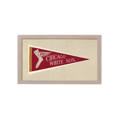 Vintage Chicago White Sox Pennant | Vintage Americana Sports Memorabilia | vintageantiquesgifts.com