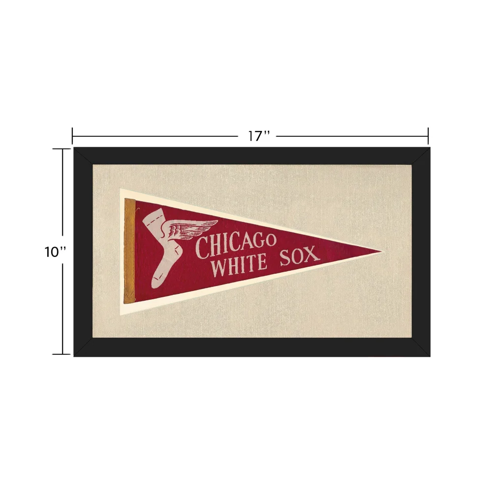 Vintage Chicago White Sox Pennant | Vintage Collectible Sports Pennant | vintageantiquesgifts.com