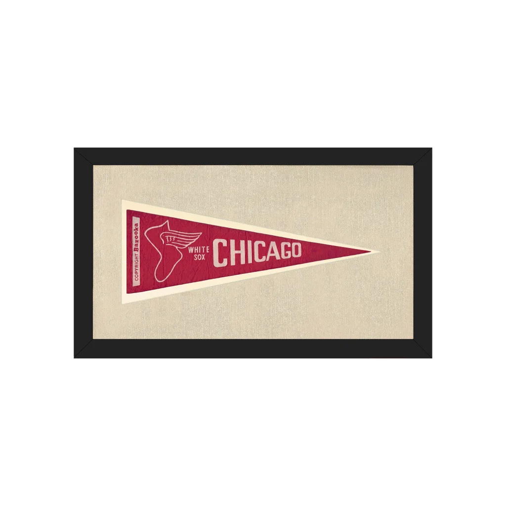 Vintage Chicago White Sox Pennant | Americana Memories | vintageantiquesgifts.com