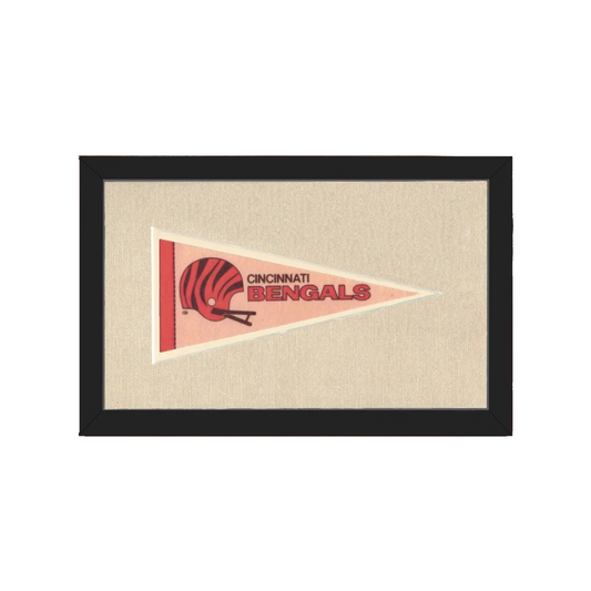 Vintage Cincinnati Bengals Pennant | Americana Memories | vintageantiquesgifts.com