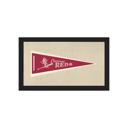 Vintage Cincinnati Reds Pennant | Americana Memories | vintageantiquesgifts.com