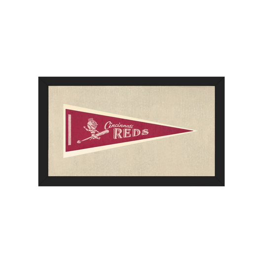 Vintage Cincinnati Reds Pennant | Americana Memories | vintageantiquesgifts.com