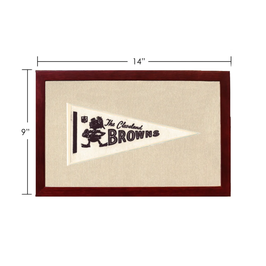 Vintage Cleveland Browns Pennant | Vintage Americana Sports Memorabilia | vintageantiquesgifts.com