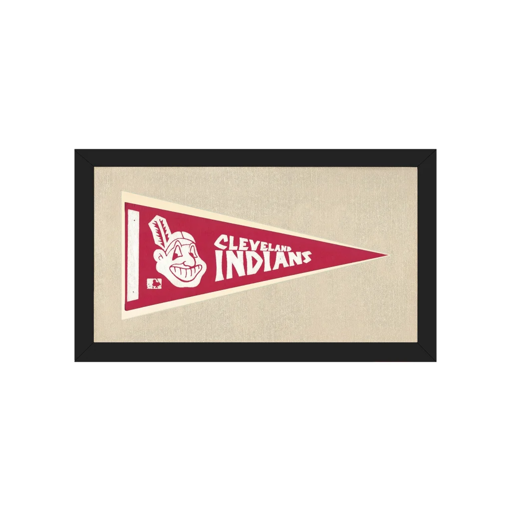 Vintage Cleveland Indians Pennant | Americana Memories | vintageantiquesgifts.com