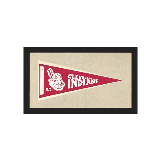 Vintage Cleveland Indians Pennant | Americana Memories | vintageantiquesgifts.com
