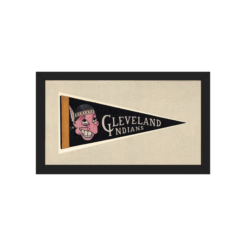 Vintage Cleveland Indians Pennant | Americana Memories | vintageantiquesgifts.com