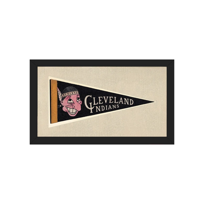 Vintage Cleveland Indians Pennant | Americana Memories | vintageantiquesgifts.com
