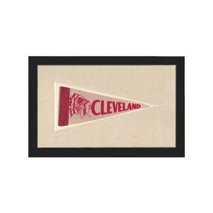 Vintage Cleveland Indians Pennant | Americana Memories | vintageantiquesgifts.com