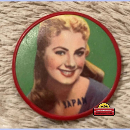 Vintage 1950s Collectible Shirley Jones Pocket Mirror Hollywood Memorabilia! Advertisements Antique Items | Memorabilia