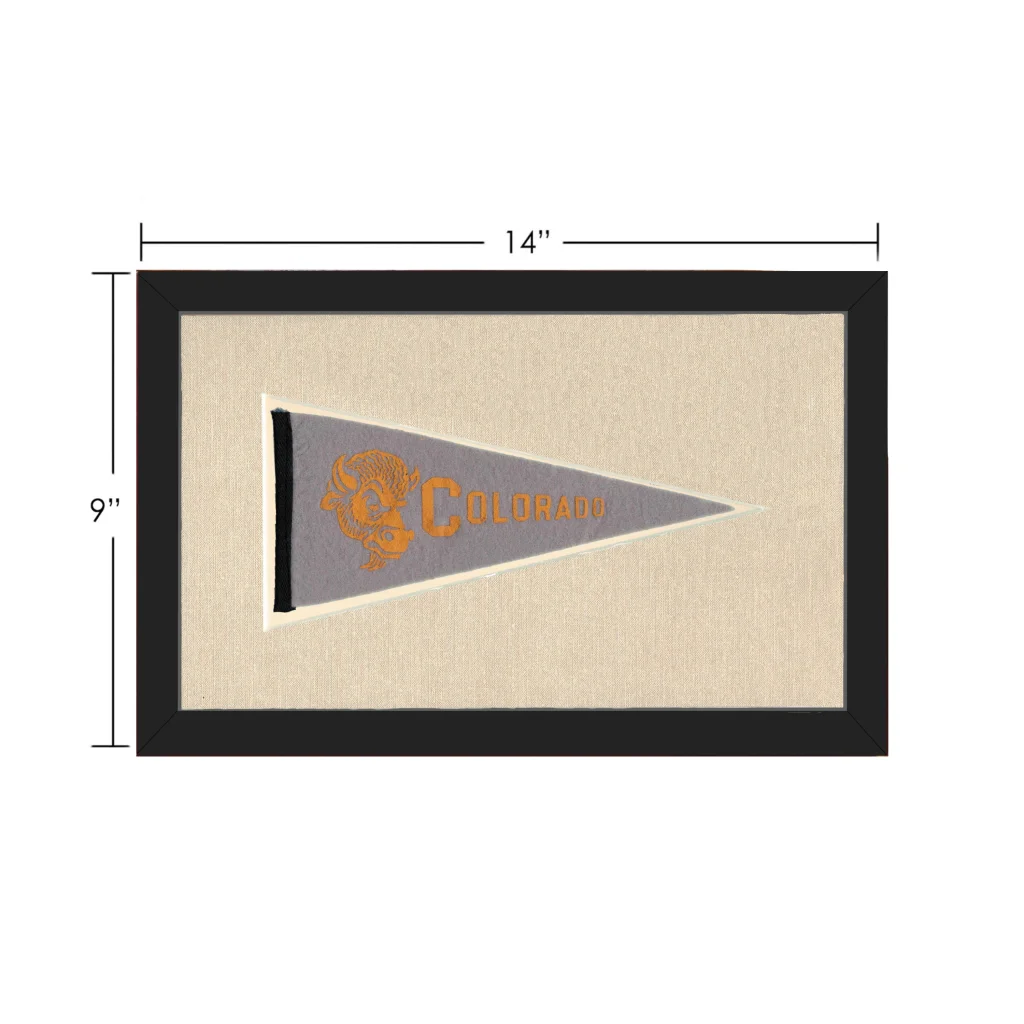 Vintage Colorado Pennant | Vintage Collectible Sports Pennant | vintageantiquesgifts.com
