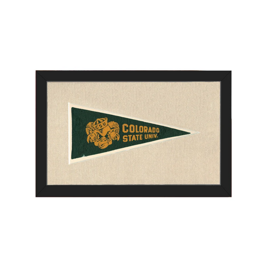 Vintage Colorado State University Pennant | Americana Memories | vintageantiquesgifts.com