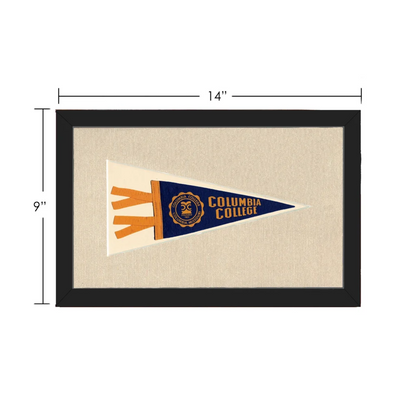 Vintage Columbia College Pennant | Vintage Collectible Sports Pennant | vintageantiquesgifts.com
