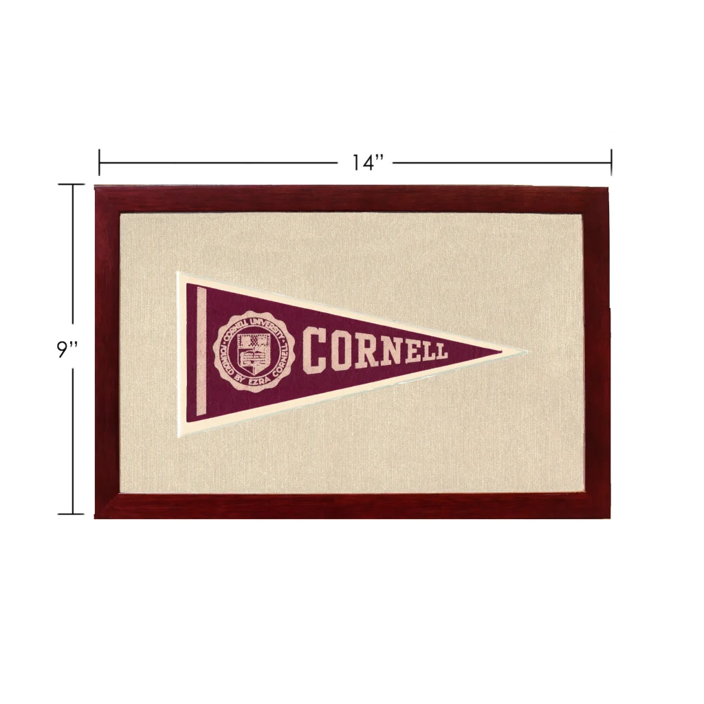 Vintage Cornell University Pennant | Vintage Americana Sports Memorabilia | vintageantiquesgifts.com
