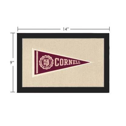 Vintage Cornell University Pennant | Vintage Collectible Sports Pennant | vintageantiquesgifts.com