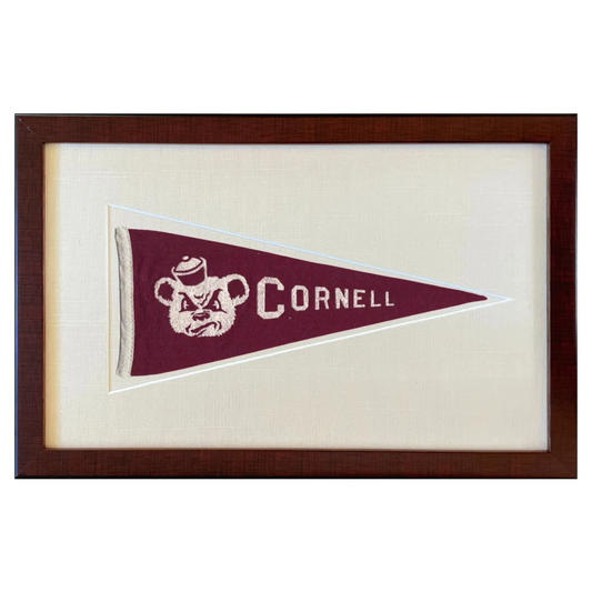 Vintage Cornell University Pennant | Americana Memories | vintageantiquesgifts.com
