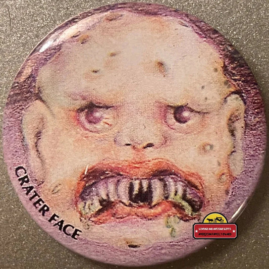 Vintage Crater Face Pin Madballs And Garbage Pail Kids Inspired 1980s Advertisements Classic 80s - & Inspired!