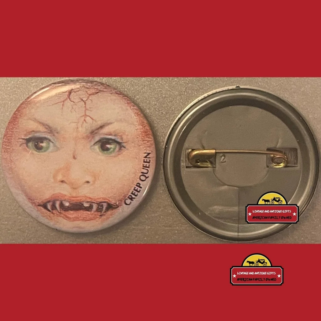 Vintage Creep Queen Pin Madballs And Garbage Pail Kids Inspired 1980s Advertisements and Antique Gifts Home page Retro