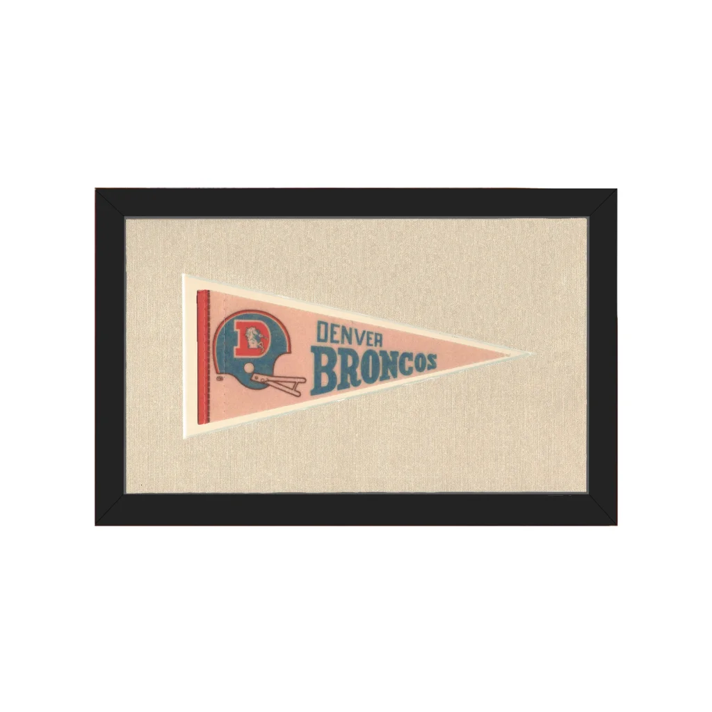 Vintage Denver Broncos Pennant | Americana Memories | vintageantiquesgifts.com