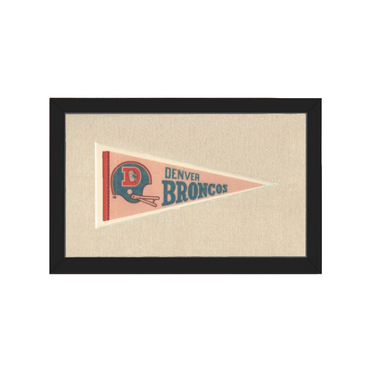 Vintage Denver Broncos Pennant | Americana Memories | vintageantiquesgifts.com