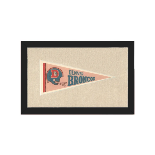 Vintage Denver Broncos Pennant | Americana Memories | vintageantiquesgifts.com