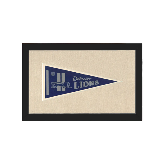 Vintage Detroit Lions NFL Pennant | Americana Memories | vintageantiquesgifts.com