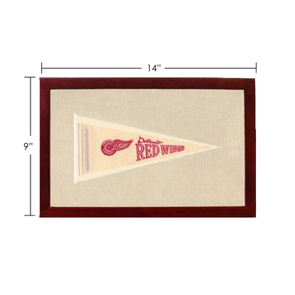 Vintage Detroit Red Wings Pennant | Vintage Americana Sports Memorabilia | vintageantiquesgifts.com