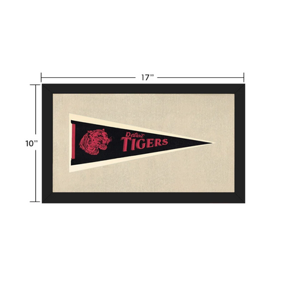 Vintage Detroit Tigers Pennant | Vintage Collectible Sports Pennant | vintageantiquesgifts.com