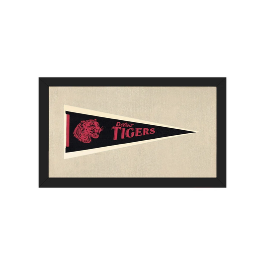Vintage Detroit Tigers Pennant | Americana Memories | vintageantiquesgifts.com