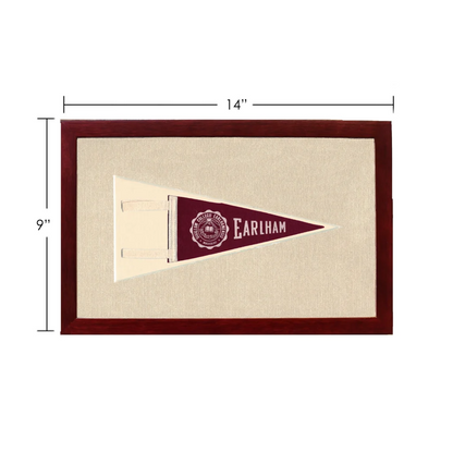 Vintage Earlham College Pennant | Vintage Americana Sports Memorabilia | vintageantiquesgifts.com