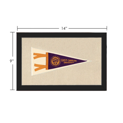 Vintage East Carolina University Pennant | Vintage Collectible Sports Pennant | vintageantiquesgifts.com