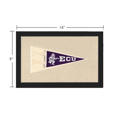 Vintage East Carolina University Pennant | Vintage Collectible Sports Pennant | vintageantiquesgifts.com