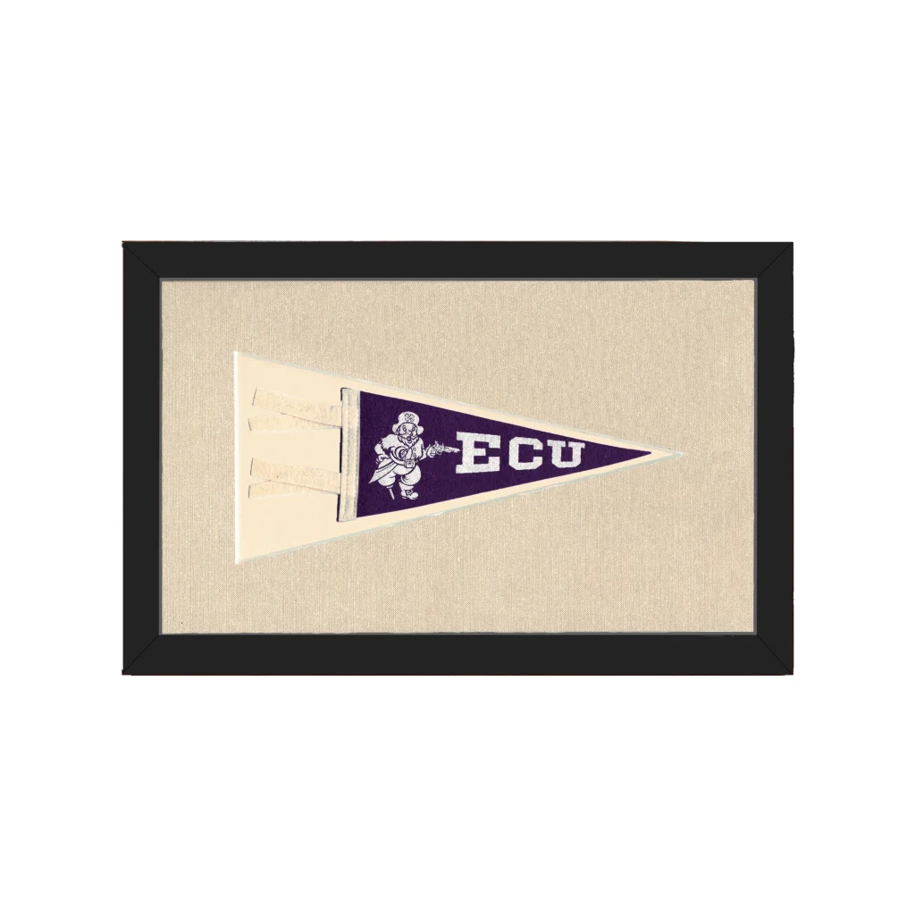 Vintage East Carolina University Pennant | Americana Memories | vintageantiquesgifts.com