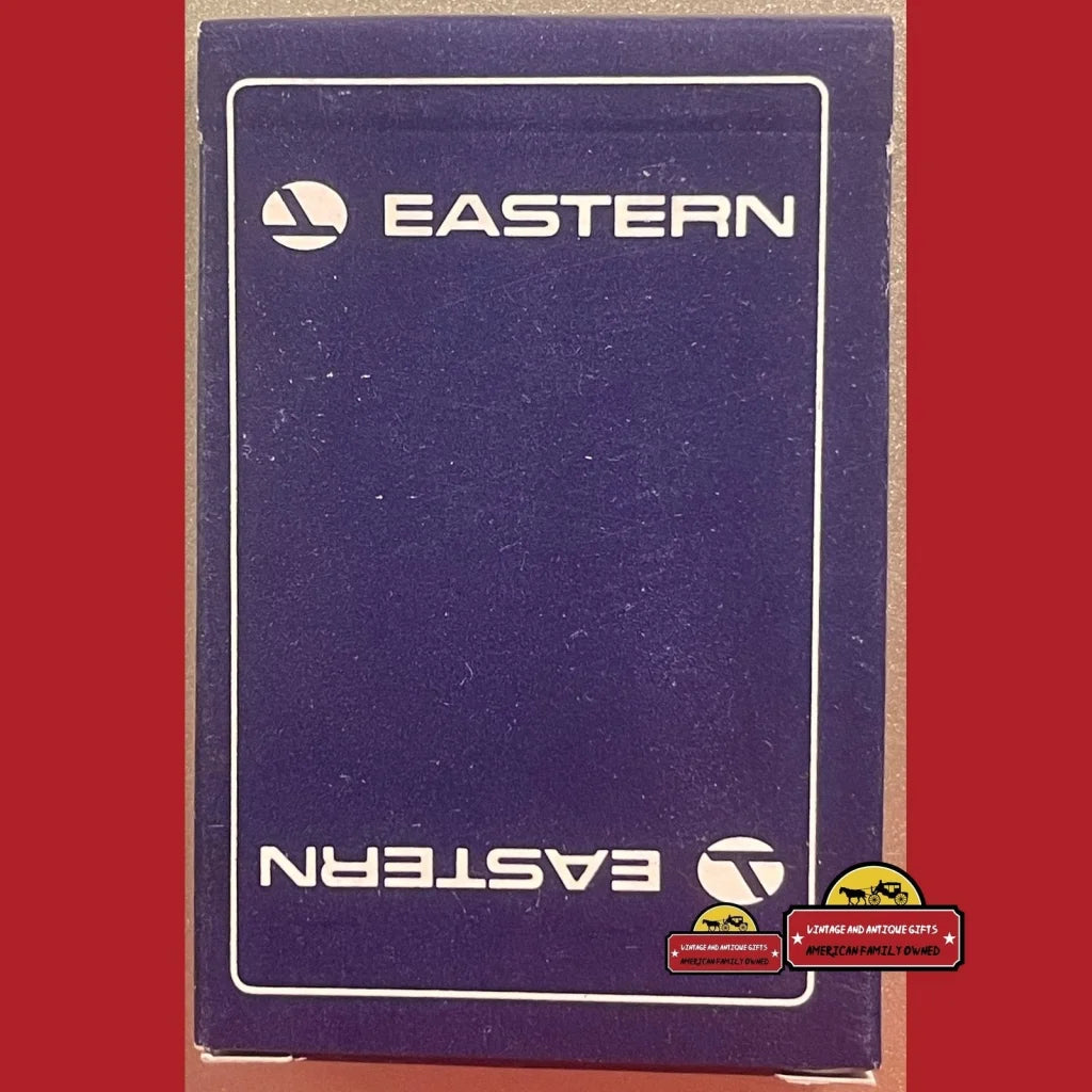 Vintage Eastern Airlines Bridge Size Playing Cards 1970s Rip 1991 Advertisements Antique Collectible Items